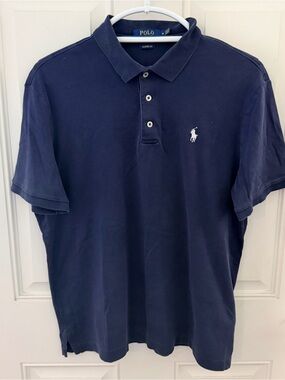 Polo Ralph Lauren Polo Shirt M | Navy Blue Classic Fit